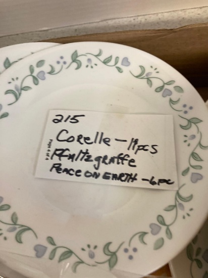 Corral 19 pieces pfaltzgraff peace on Earth six pieces