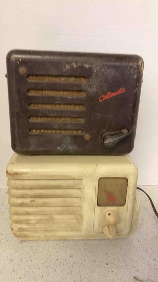 vintage Art Deco tabletop radio call master