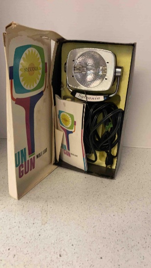 sylvania sun gun movie light in box