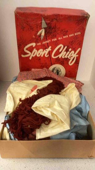 raggedy Ann and Andy costumes in sport chief box