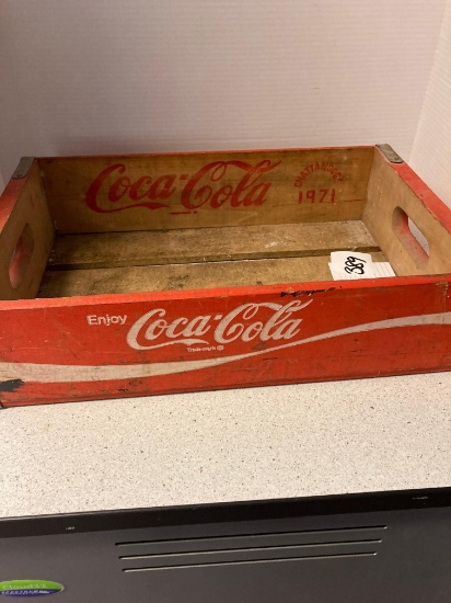 Wooden Coca-Cola crate
