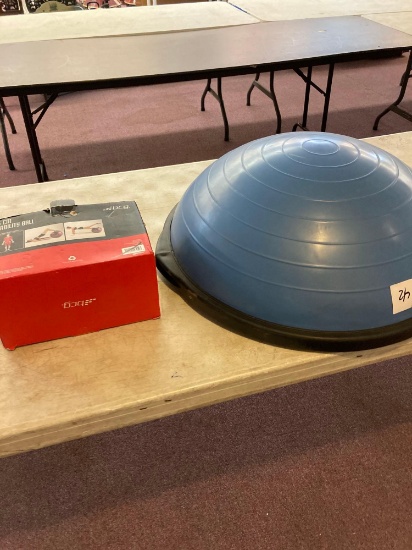 Both sides up equipment stability ball