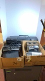 Rosko tape recorder, 2 AM FM radios, Robyn 23 channel mobile transceiver, Curtis DVD player,