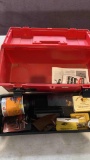 2 pc Plano box full of muzzle loading stuff