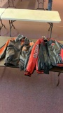 NFL brand Cleveland Browns leather jacket size XL and Steve and Barrys brand Ohio State Buckeyes