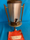mid century TRICOLATOR electric percolator