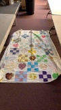 Hand stitched quilt
