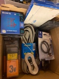 Sony fm/am radio xdr-f1hd , cables, vintage Casio , radio shack