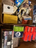 motion sensor light, electrical outlets , smoke alarms