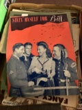 Motown book vintage army camp photo vintage paper