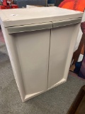 plastic storage cabinet