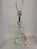Contemporary glass lamp
