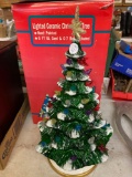 ceramic Christmas tree in box