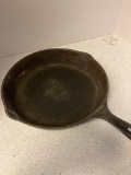 Vintage number eight cast iron skillet