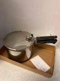 Vintage revere ware pressure cooker