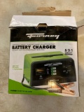FORNEY battery charger to amp trickle charge 10 AM fast charge 50 amp engine start