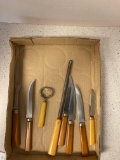 Bakelite handled knives