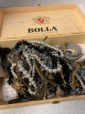 Flat of jewelry
