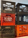 milk crates 8 total