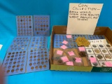 coin collection Buffalo nickels Indian head pennies , wheat Pennie?s, and tokens