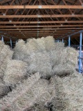 Bales of hay. This years first cutting. Average weight is 55 lbs.