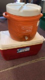 igloo cooler, Rubbermaid drinking water cooler