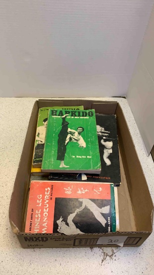 vintage Karate, Kung Fu, Hapkido books