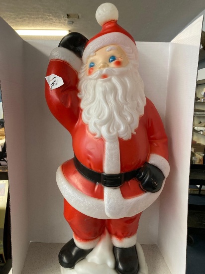 Blow mold Christmas Santa Claus 40 inches tall