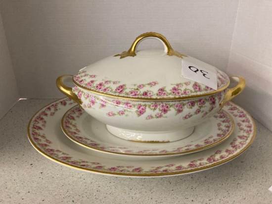 Rare J.P. Limoges France 18 karat gold trim China