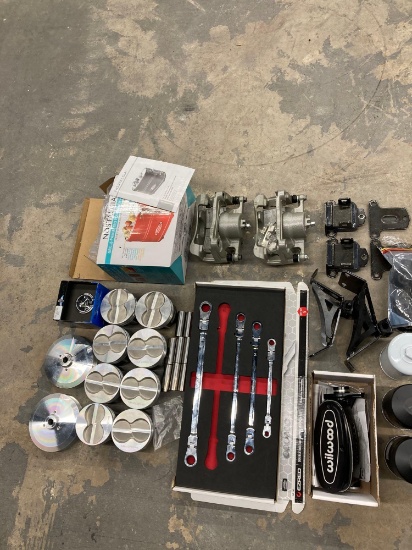Group of Misc Hot Rod and Car Parts