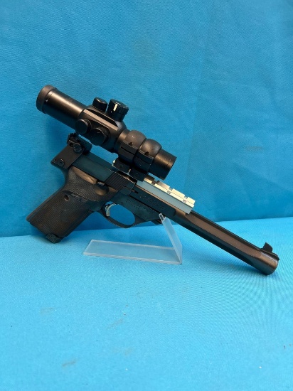 high standard model 107 military 22lr with tasco pro point scope