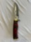 Handmade Damascus steel knife- with either custom wood, bone, horn, or resin handles