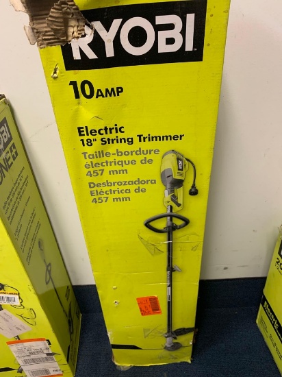Ryobi 10 AMP electric 18 inch string trimmer