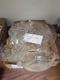 Heisey and Cambridge clear glass