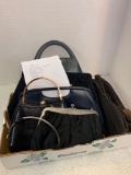 Flat of handbags and purses, Porchet, Cache, Ingber, Molly Moore London