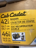 cub cadet 42 inch bagger new open box