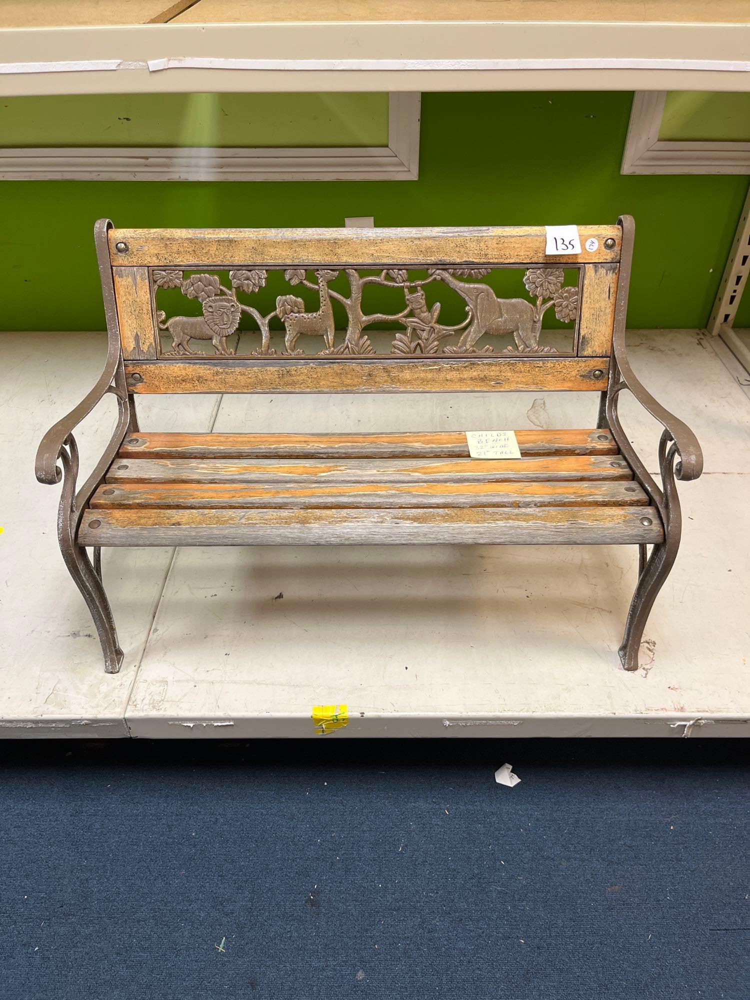 Childs Bench 24 inches long Proxibid