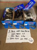 three sets ARP head bolts
