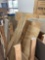 large pile of wood for my sheets quarter inch pegboard cut offs