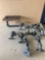 industrial pipe decor toilet paper holder etc.