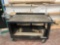 commercial quality welding table all steel w/ vice on wheels