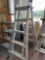Warner 300 pound adjustable step ladder
