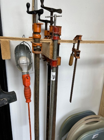 5 pipe vise wood vice shop light