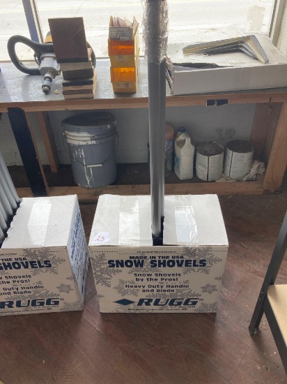 brand new snow shovels six total
