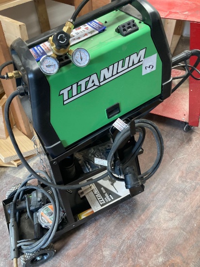 titanium wire mig welder like new
