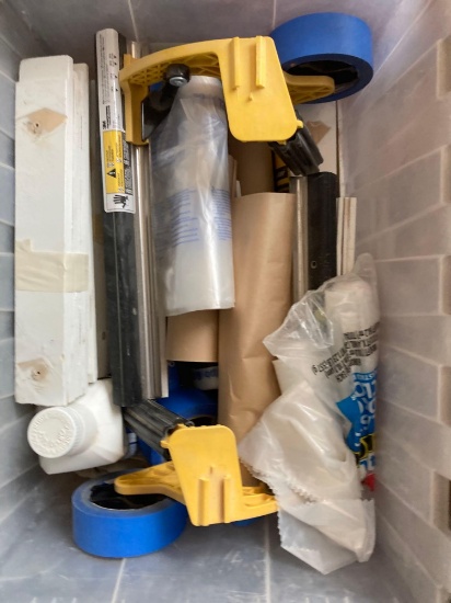 painting supplies tape masking applicators paper etc.