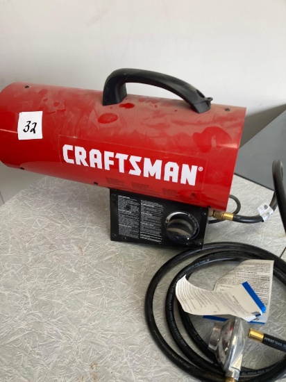 craftsman propane heater