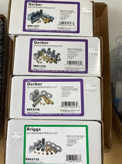 Gerber Briggs bath shower rebuild kits