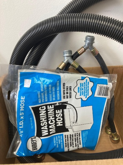 washing machine hose water supply lines braided