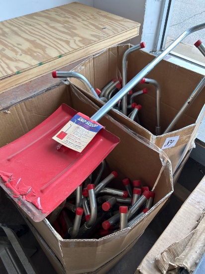 New old stock snow scoop snow shovels two boxes